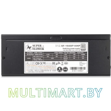 Блок питания Super Flower Leadex Platinum 1600W (SF-1600F14HP) картинка 7